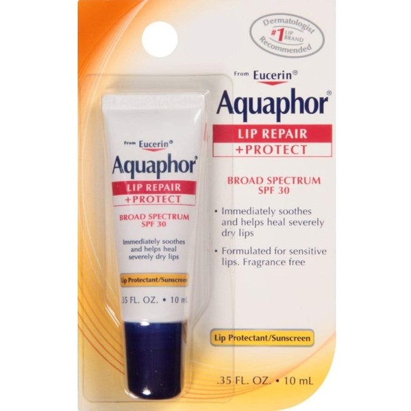 Aquaphor Lip Repair SPF 3 Size .35z Aquaphor Lip Repair SPF 30 .35z