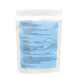 AeroMind CloudTrade Organic Burdock Slices Tea,Raw Agricultural Product,Caffeine Free, Resealable Bag 2.82oz (80g) May Aid Digestion & Skin