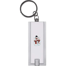 Azeeda 'Snowman Friends' Keyring LED Torch (KT00041560)