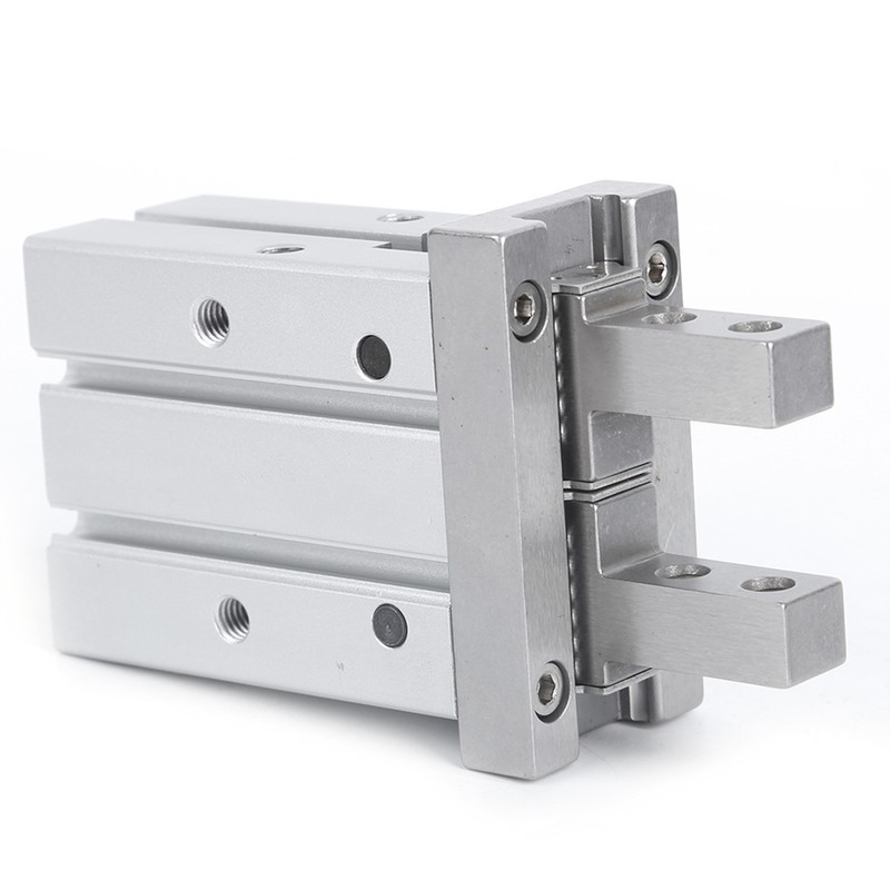 MHZ2 Steel Pneumatic Finger Cylinder Double Acting Air Gripper High