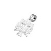 Dije Cruz Caravaca Mini en Plata .925 Taxco Gro