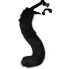 URFUN Adult Plush Tail and Ears Set Faux Fur Cat
