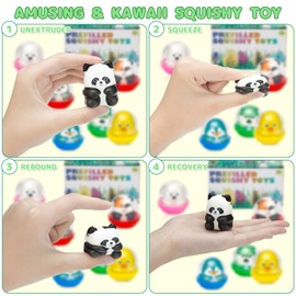 10 Pack Party Favors Kawaii Squishy Toys for Kids, Holloween Easter Birthday Goodie Bag Stuffers,Kids Classroom Prizes