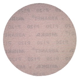 Mirka Abranet Mesh Sanding Discs Ø 225 mm Grip / Grit P180 / 25 pcs / for Sanding of Wood, Putty, Lacquer, Composite / 5422302518