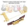 Bridge Tailpiece Rosewood Base Bridge Screw Wrenches for 6 String