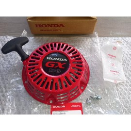 Honda new OEM Honda Recoil Starter GX120 + screws- 28400-Z4M-801Z