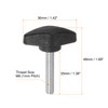 QUARKZMAN 4 Pcs T Wing Knobs Thumb Screws M6 x