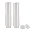 QIHYCUF 100 pcs Small Gecko Food and Water Cups Plastic