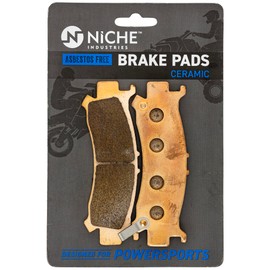 NICHE Brake Pad Set for Honda Pioneer 1000 1000-5 Talon Front Right (Ceramic)