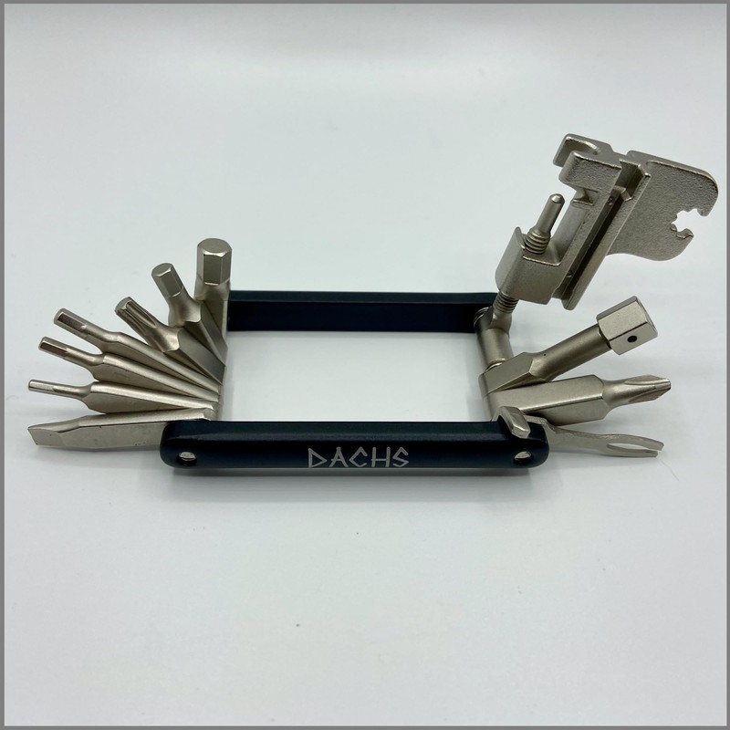 DACHS Road Bike Multitool with 18 Functions, 18-in-1 Premium Bicycle