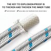 PLUMBINGMASTER 10FT Stainless Steel Washing Machine Hoses with 90 Degree
