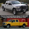 Front Bench Seat Cover Compatible with 1999-2007 Ford F250/F350/F450/F550 Work