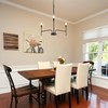 Black Chandelier 3 Light Modern Farmhouse Chandeliers for Dining Room