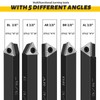 HAowosi Metal Lathe Cutting Tools,5 Sets of 3/8" Carbide Metal