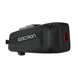 Gaciron (BIRD NEST-200 Saddlebag, Rear Light, Bicycle, Taillight, 30 lm, USB Type-C Light Sensor, On/Off Switch, Daylight Compatible, Black
