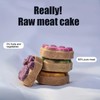 HELETY Crunchy Cat Treats Cat Claw Biscuits Cat Grass Bonus
