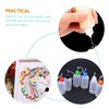 Mobestech 4sets Craft Glue Precision Tip Squeeze Bottle Plastic Oil