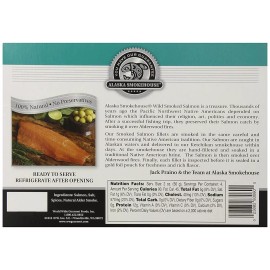 Alaska smokehouse 5 Boxes Alaska 8 oz Smoked Wild Salmon Boneless Ready to Eat Fillets 2029 Expire