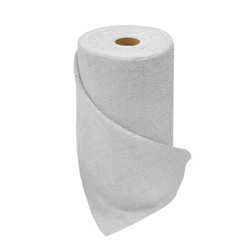 Eurow Microfiber Tear-A-Towel Cloth Roll, Reusable Paper Towel Alternative, Washable