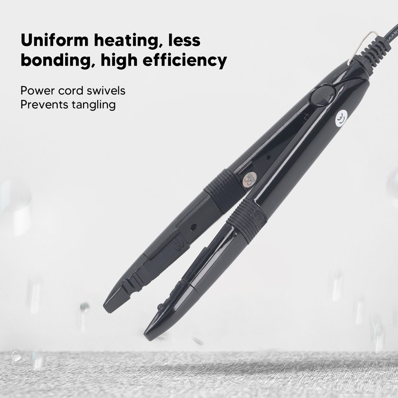 Hair Extensions Tool Even Fast Heating Fusion Temp Control Heat