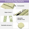 sourcing map Crossbody Purse for Women with Strap,Cell Phone Wallet