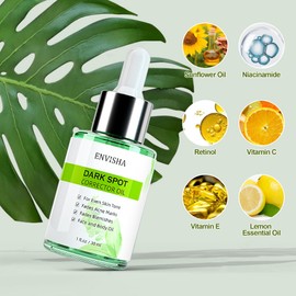 Dark Spots Serum Oil, Face Serum Oil, Light Skin Dark Spots Corrector Body Serum, Moisturising Massage Essence Reduces Hyperpigmentation Age & Sun Spot
