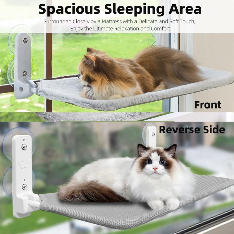 2PCS Replacement Cover for Cat Window Perch, M Size Cordless