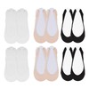 6 Pairs No Show Sock for Women Ultra Low Cut