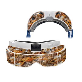 MightySkins Skin Compatible with Fat Shark Dominator V3 - Pheasant Feathers | Protective, Durable, and Unique Vinyl Decal wrap Cover | Easy to Apply, Remove, and Change Styles | Made in The USA