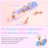 ANGNYA 2 Set Nail Stand ,Aurora Nail Holder for Painting