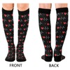 Wusikd Heartbeat Symbol Compression Socks for Women and Men Circulation