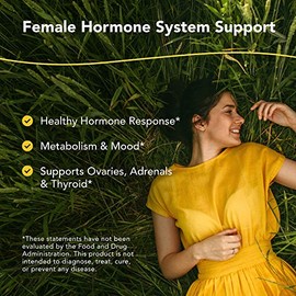 NORTH AMERICAN HERB & SPICE ActiFEM - 90 Capsules - Supports Hormone Balance for Women, Metabolism & Mood - Royal Jelly, Wild Atlantic Kelp, Fennel - 