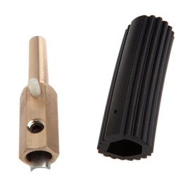 Forney 57901 Sure Grip Plug, Male Black Sleeve Fits C And F Model Welders