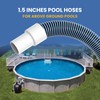 1.5 Inches Pool Hoses for Above Ground Pools,1-1/2" Diameter Pool