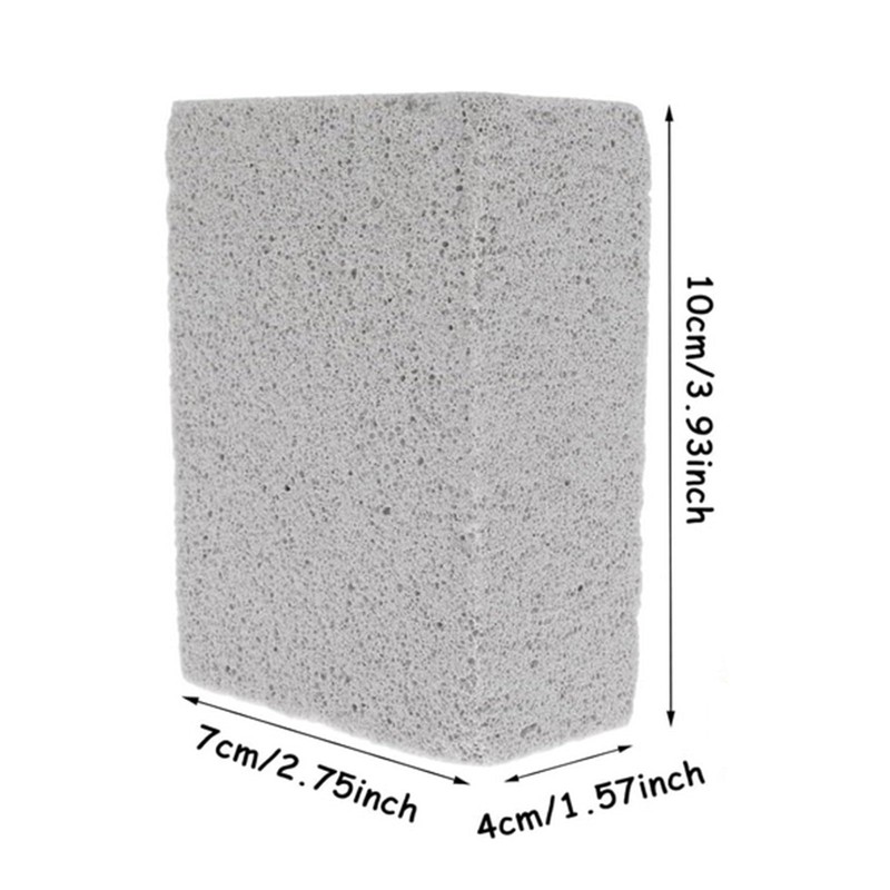 rflaueo 6pcs Grill Cleaning Brick Block De-Scaling Cleaning Stone Reusable