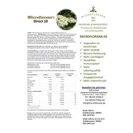 Microflorana -F Direct 10/Lactobacteria/Bifidobacteria/Fermented/Intestinal Restoration/Intestinal Flora/Natural Lactic Acid/Live Bacteria/Berry Flavour