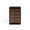 Safco Products Vertical Desktop Sorter, 11 Compartment, Black