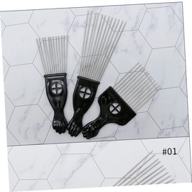 BIUDECO Wide Hair Brush Slick Styling Hair Comb Detangler Brush Rake Comb Teeth Suitable for Stylist Salon