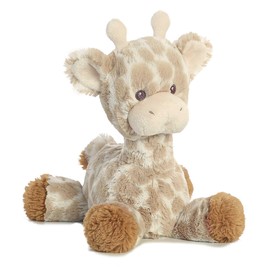 Aurora® Snuggly Loppy Giraffe™ Baby Stuffed Animal - Comforting Companion - Imaginative Play - Brown 8 Inches