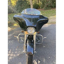 Sled Shields 6" CLEAR windshield compatible with Harley Davidson Street Glide/Electra Glide/Ultra Classic/Tri-Glide 2014-2023 models