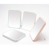 YEAKE Table Desk Vanity Makeup Mirror,8-Inch Portable Folding Mirror with