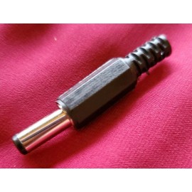 Unbranded/Generic Long 5.5 x 2.1 x 14mm 5.5mm OD x 2.1mm ID Male Solder Type DC Barrel Plug (2)