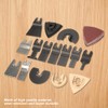 40pcs Saw Blades Oscillating Multi Tool Accessories Kit for Repairing