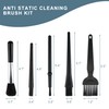 Juxiamal 5 PCS Mini Keyboard Cleaning Brushes Kit, PP Handle