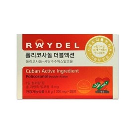 Reidel 레이델폴리코사놀더블액션200mgX28정1박스dn Reidel Policosanol Double Action 200mg X 28 Tablets 1 Box