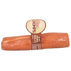 Premium Pork Chomps Smoked Rollz Pork 8-10", 1 Count