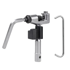 Topeak Super Chain Tool, Updated Version Compatible with 12 Speeds, Hollow, Champy, with Hook for Tool Chains, Sports, Black (Black), One Size