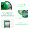 luckaide Solder, 0.8 mm Solder with Flux, Solder Lead Free