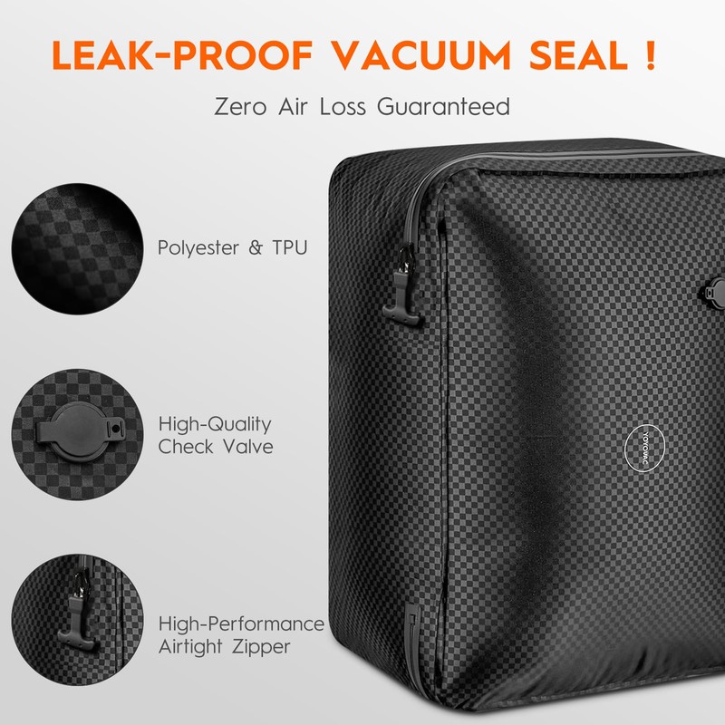 YOYOVAC Vacuum Compression Bags with Wireless Pump – Space Saver
