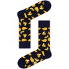 Happy Socks Women's Banana Sock, Navy, 3-7 (Size:36-40)
